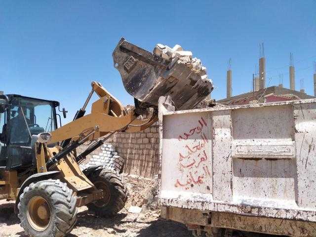 حملة مكبرة لإزالة التعديات بأسيوط