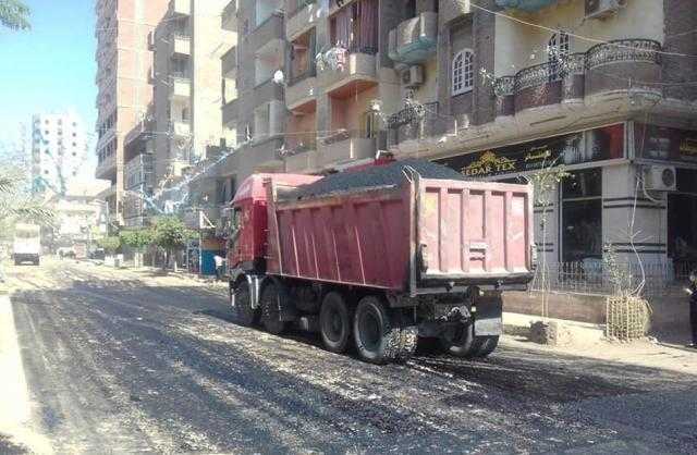محافظ أسيوط: استمرار الرصف ورفع كفاءة شوارع ديروط| صور