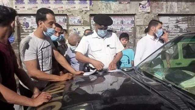 تحرير 30 محضرا لعدم ارتداء الكمامة بالفيوم
