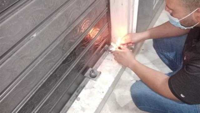 تحرير 86 محضراً لمخالفي قرار الغلق بكفر الشيخ
