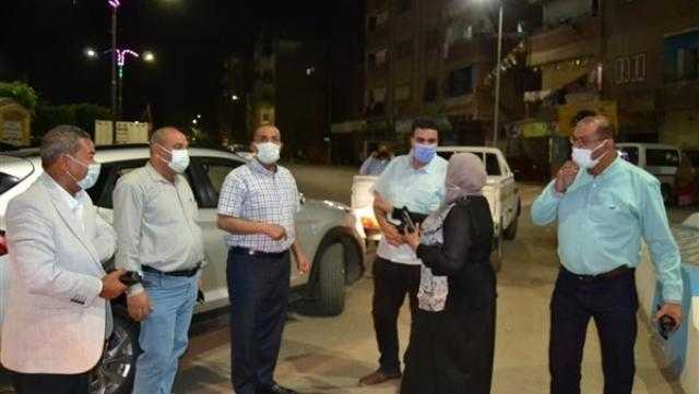 نائب محافظ السويس يقود حملة مسائية للتأكد من الالتزام بالإجراءات الاحترازية
