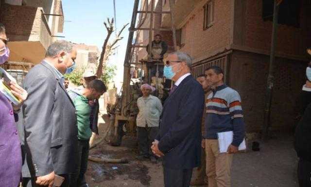 محافظ القليوبية يعقد اجتماعا لبدء المرحلة الثانية لتطوير شارع فريد ندا