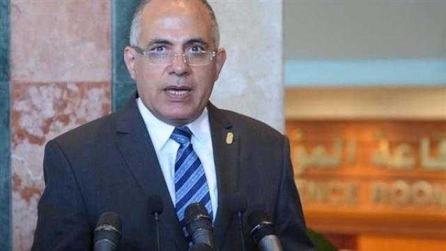 وزير الري: نعيد استخدام المياه 4 مرات للتغلب على العجز المائي