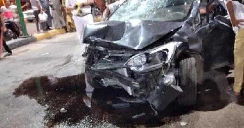 مصرع شابين في انقلاب سيارة ملاكي بترعة الإبراهيمية شمال المنيا