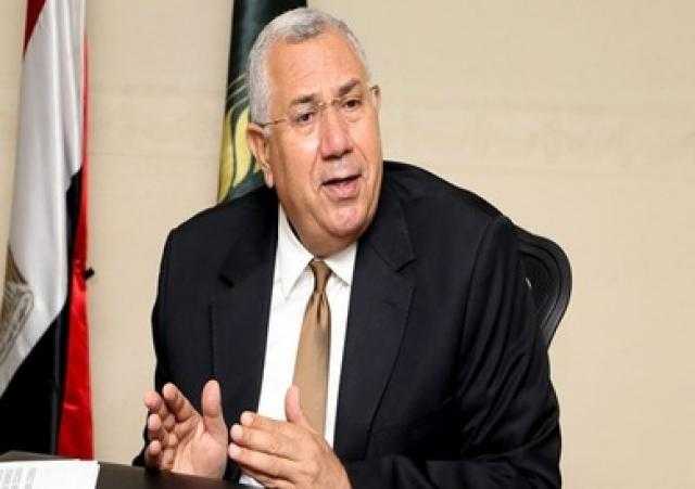 بحضور الرئيس السيسي.. أبرز تصريحات وزير الزراعة بعد افتتاح مجمع الإنتاج الحيواني والألبان بالسادات