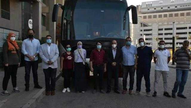 قافلة جامعة عين شمس تنطلق لخدمة أهالي محافظة البحيرة
