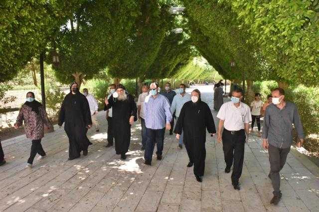 محافظ أسيوط يتفقد أعمال تطوير مسار رحلة العائلة المقدسة بمركز القوصية