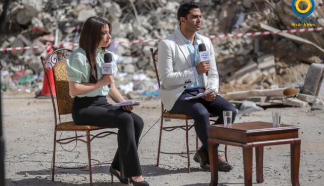 برنامج صباح الخير يا مصر من داخل غزة