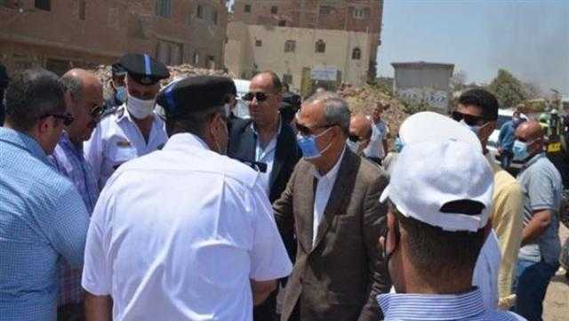 محافظ القليوبية: إزالة 55 عشة بشبرا الخيمة لإنشاء محور ترعة التوفيقية