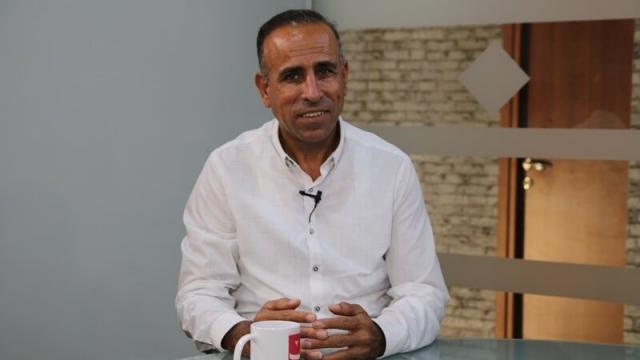 منصور دهامشة الأمين العام للجبهة الديمقراطية للسلام والمساواة بفلسطين