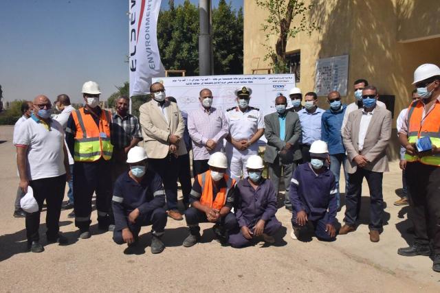 محافظ أسيوط يفتتح مشروع محطة معالجة صرف صحي عرب المدابغ بتكلفة 624 مليون جنيه