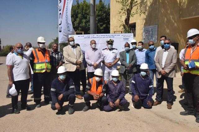 محافظ أسيوط يفتتح مشروع محطة معالجة صرف صحي عرب المدابغ بتكلفة 624 مليون جنيه