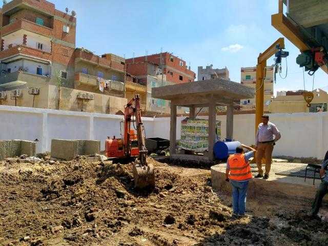 بالصور ..تنفيذ مشروعات صرف صحي وإحلال كوبري دسوق العلوي بكفر الشيخ