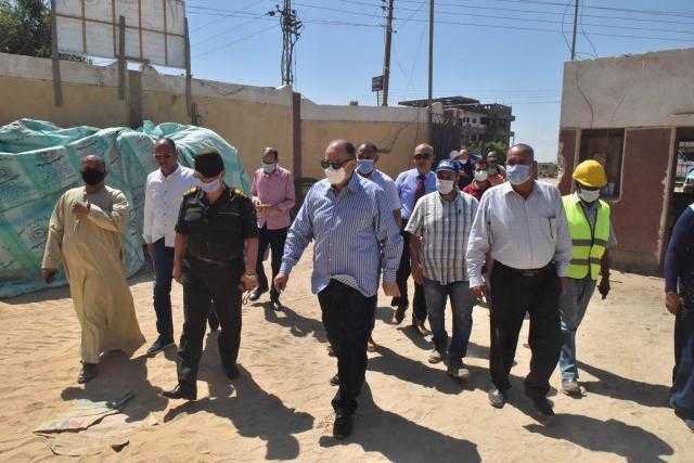 محافظ أسيوط يتفقد أعمال إحلال وتجديد مدرسة ”الشهيد دافيد أصيل” و”يحيى كيلانى الثانوية بنات” 