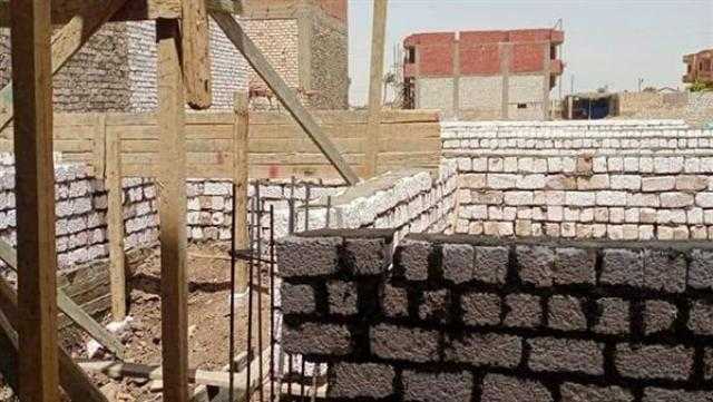 استمرار إزالة التعديات على الأراضي بالمنيا