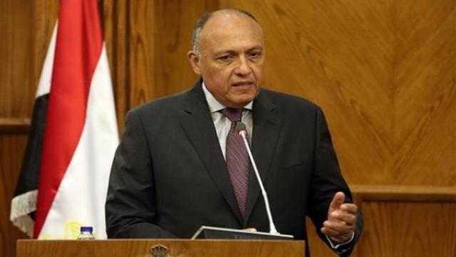 وزير الخارجية: السياسة المصرية تتسم بالاتزان والدفاع عن مصلحة الشعب دون تهاون.. فيديو