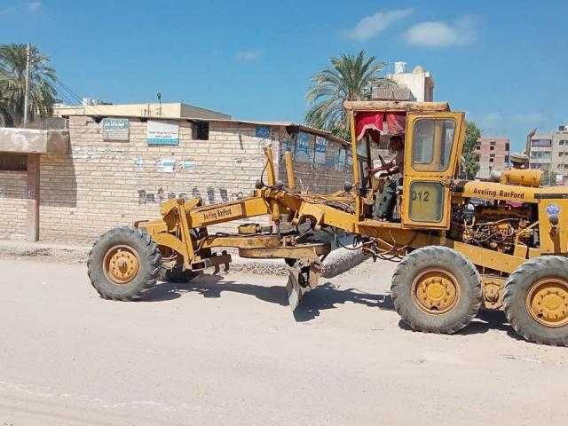 شن حملات مكبرة لرفع كفاءة النظافة والتجميل وإزالة تراكمات القمامة بكفر الشيخ
