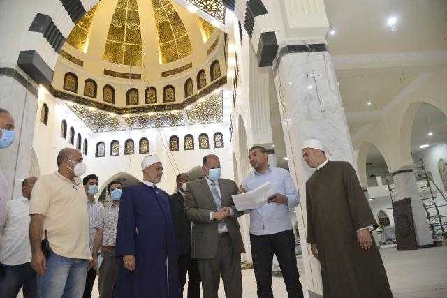 بالصور.. محافظ أسيوط يتفقد أعمال إنشاء مسجد البقلي في حي غرب
