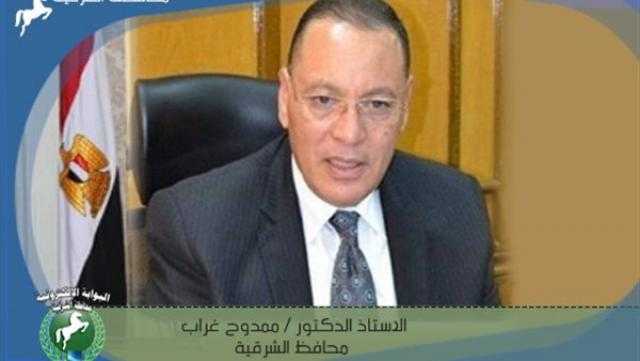 محافظ الشرقية يُتابع أعمال التأهيل والتبطين لترعتين بمركز الحسينية