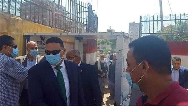 محافظ الدقهلية يتفقد لجان الثانوية العامة بأجا
