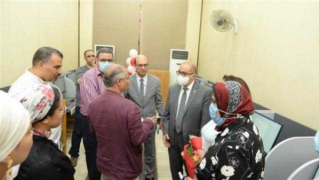 جامعة أسيوط: افتتاح معمل الحاسب الآلي بكلية الفنون الجميلة