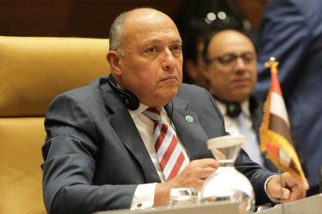وزير الخارجية: مصر تضع ثقتها في رئاسة الاتحاد الإفريقي لمفاوضات سد النهضة.. فيديو 