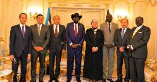 رئيس جنوب السودان: نثمن التحرك المصرى لتحقيق التنمية بالقطاعات الطبية والثروة الحيوانية