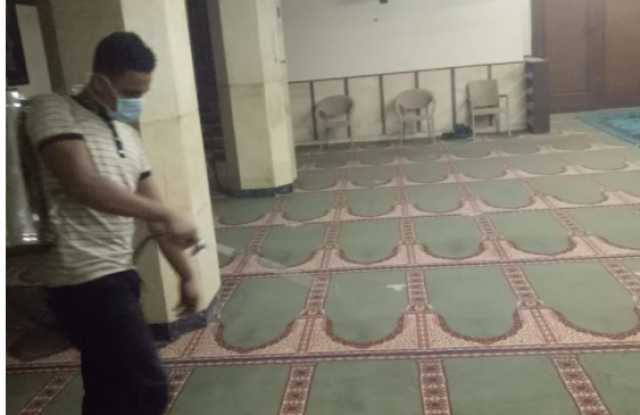 صحة الشرقية: جهود مكثفة لتطهير المساجد استعدادا لصلاة عيد الأضحى