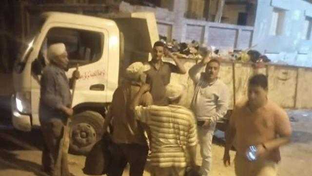 حملات مكثفة للنظافة ورفع الإشغالات خلال العيد في كفر الشيخ
