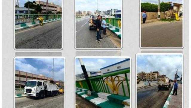 تكثيف حملات النظافة والتطهير بشوارع محافظة الشرقية