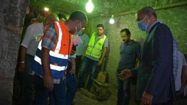 محافظ القليوبية : 20 مليون جنية لتطوير 3 أنفاق شهيرة بشبرا الخيمة