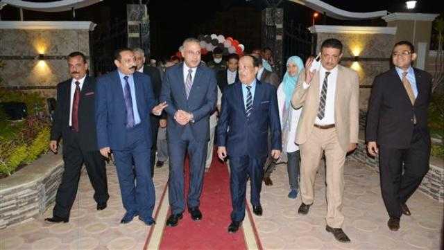 محافظ سوهاج يفتتح نادي القضاة الرياضي