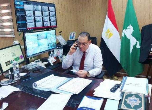 محافظ الشرقية يُتابع أعمال رصف ورفع كفاءة طريق ”39 كفر أبراش مشتول السوق-منيا القمح