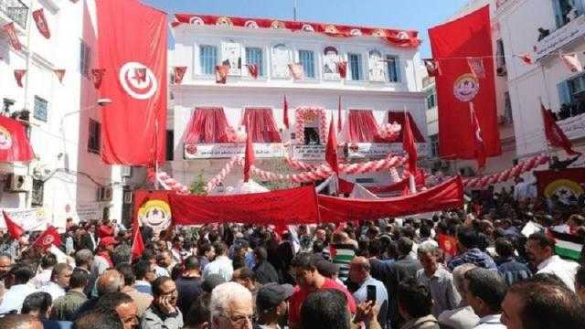 اتحاد الشغل التونسي يدين دعوات حركة النهضة لقطع المساعدات الصحية الدولية