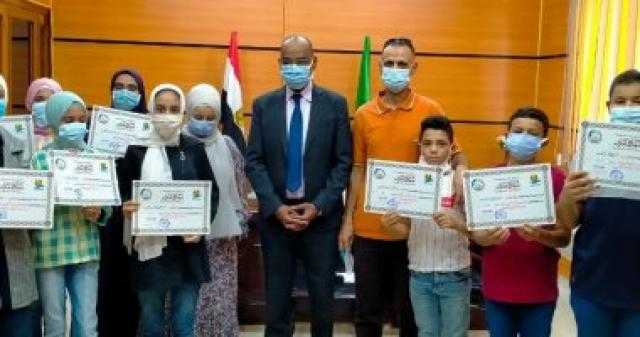 ”تعليم الفيوم” تحصد مركز ثاني جمهورية في مسابقة المخترع الصغير.. صور