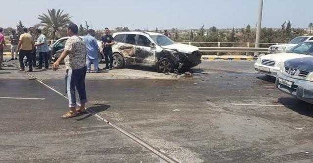 بالأسماء.. التفاصيل الكاملة لوفاة عدد من المصريين فى حادث سير بـ ليبيا.. فيديو