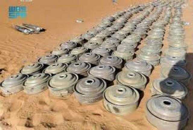 «مسام» ينتزع أكثر من 1415 لغمًا في اليمن خلال أسبوع