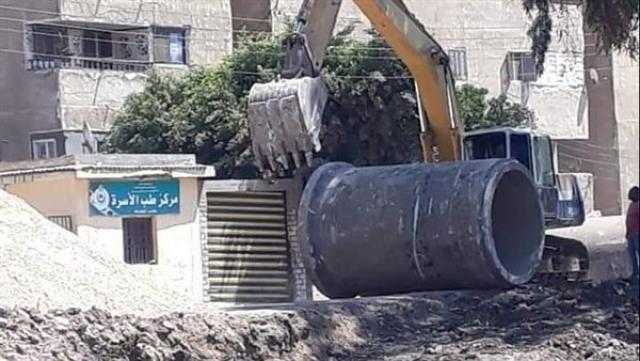 بدء إنشاء كوبري للمعدات الثقيلة بشربين في الدقهلية ضمن «حياة كريمة»