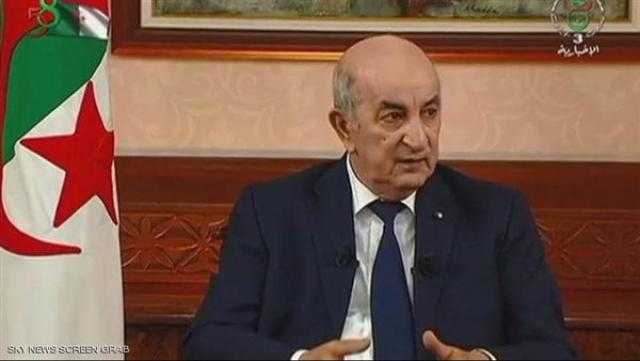 الرئيس الجزائري: محاربة الفساد وضمان الشفافية ونشر ثقافة المحاسبة مرتكزات تعمل عليها الدولة