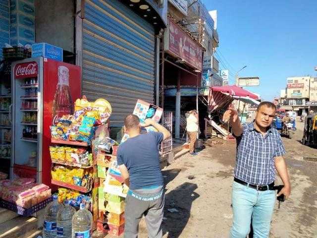 استمرار أعمال النظافة رفع الاشغالات وانتظام سير العمل بمجمع مواقف السيارات بالحامول
