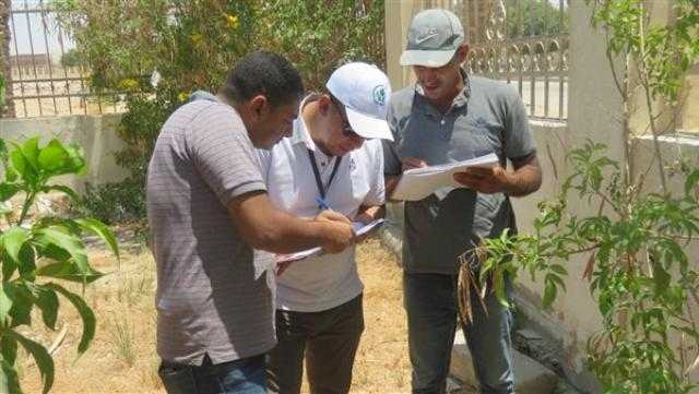مياه المنيا: مسح ميداني لتحديث بيانات العملاء بالمنطقة الصناعية