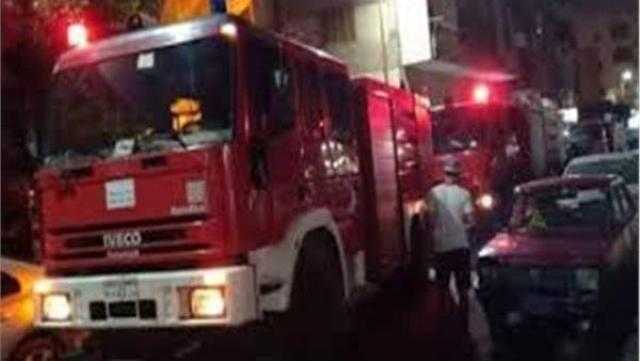 السيطرة على حريق شقة ببني سويف