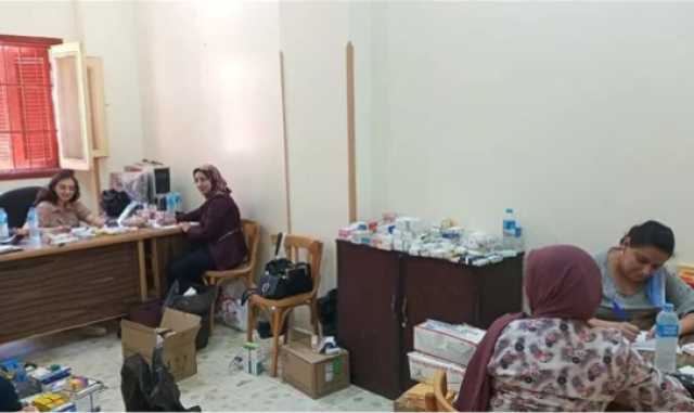 غلق وتشميع 12 منشأة طبية غير مرخصة وضبط 4705 علبة أدوية منتهية الصلاحية بأسيوط