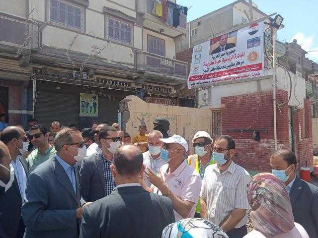 محافظ كفر الشيخ يتفقد 3مشروعات ببرج مغيزل ضمن مبادرة حياة كريمة