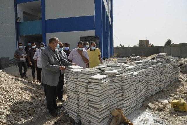إنشاء مجمع مدارس بنى سميع الإبتدائى والثانوى ضمن ”حياة كريمة” بأسيوط