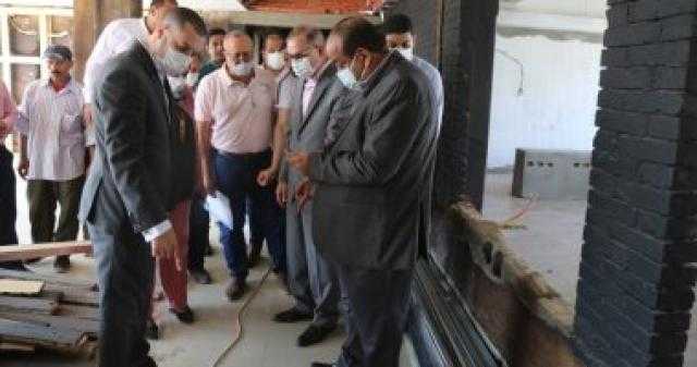 محافظ كفر الشيخ يتابع تطوير الديوان العام وتطعيم العاملين ضد كورونا
