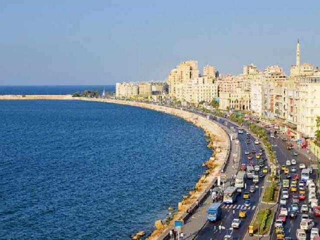 حالة الطقس في الإسكندرية: انخفاض الرطوبة وزيادة سرعة الرياح