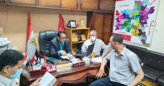 وكيل ”تعليم الغربية” يبحث مع رؤساء لجان الثانوية العامة ضوابط امتحانات الدور الثاني
