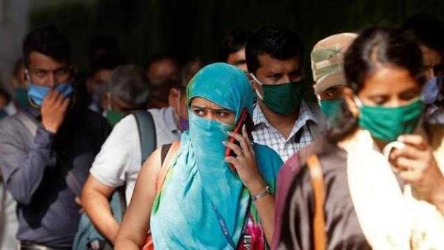 خلال 24 ساعة.. إصابات كورونا في الهند تتخطى الـ45 ألفا