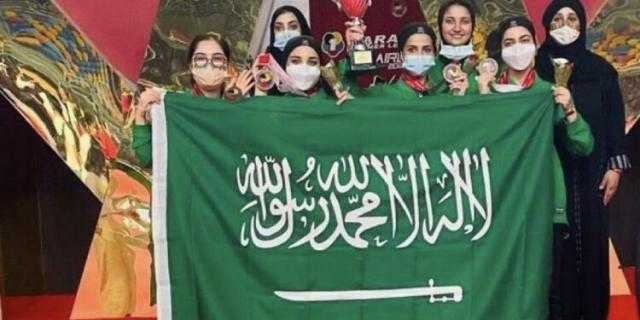 الكاراتيه السعودي للسيدات يحقق برونزية منافسات الكاتا المقامة في القاهرة